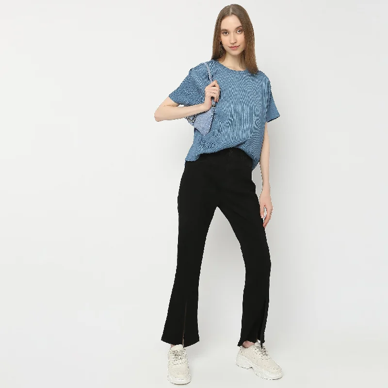 Regular Fit Structured T-Shirt