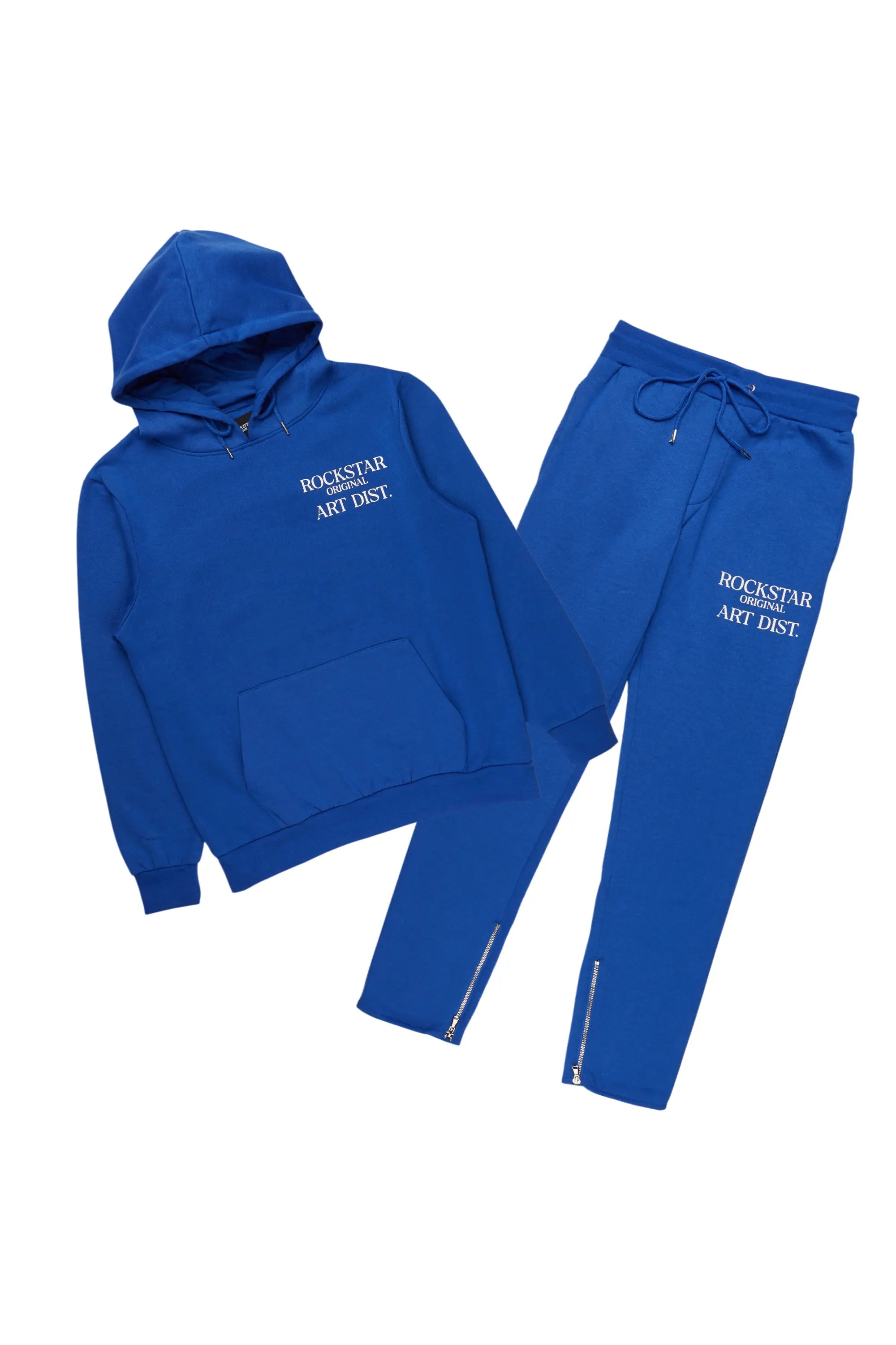 Briggs Royal Blue Hoodie/Slim Fit Track Set