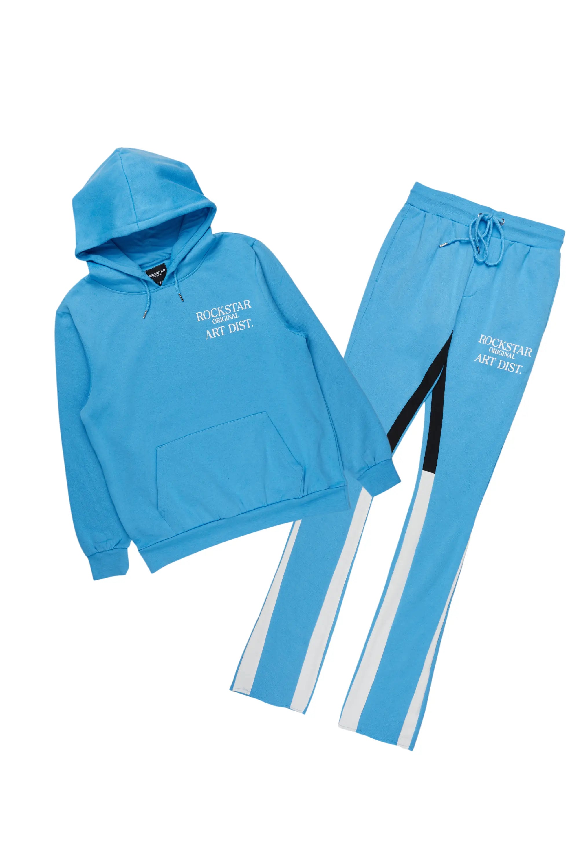 Briggs Blue Hoodie/Stacked Flare Track Set